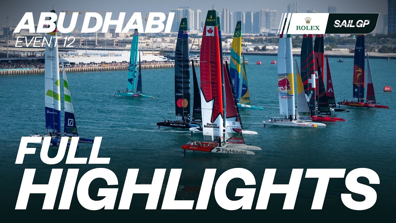 Основные моменты выходных // Гран-при Mubadala Abu Dhabi Sail Grand Prix сезона 2025 🇦🇪