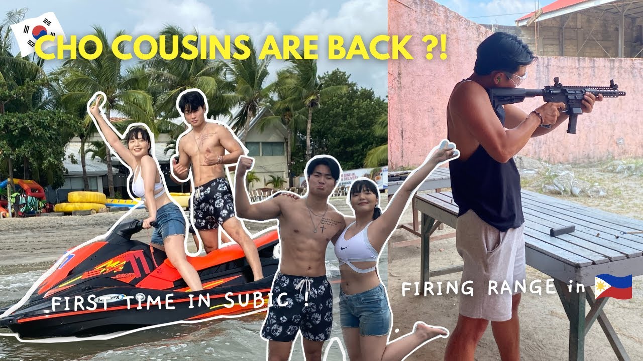 Why My Korean Cousin Fell in Love with Philippines 🇵🇭 *Diverse activities*