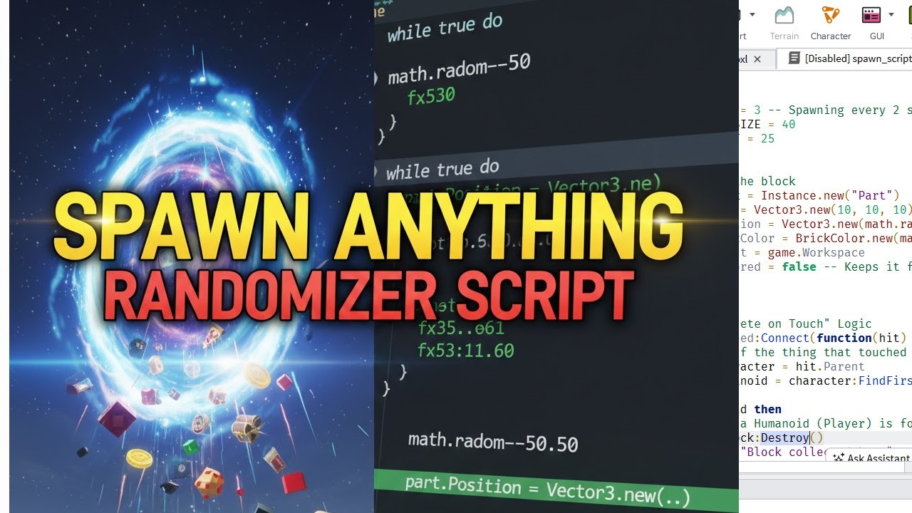 How To Make Objects Spawn Randomly In Roblox Studio | Easy Guide