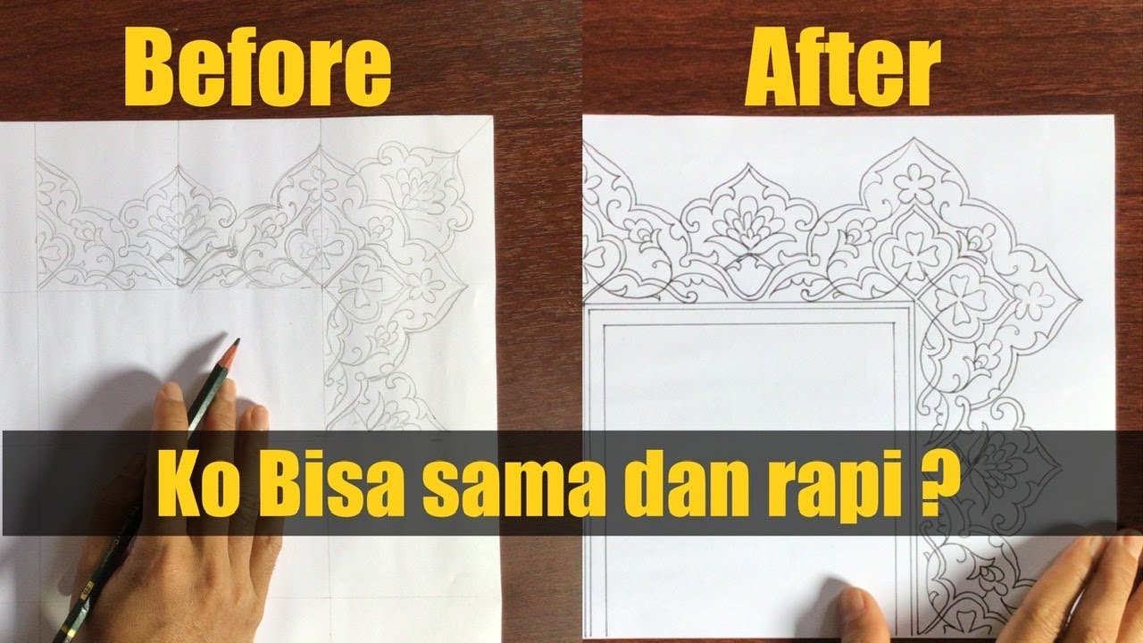 Tutorial Cara Membuat Hiasan Kaligrafi Untuk Lomba dari Awal Hingga Akhir