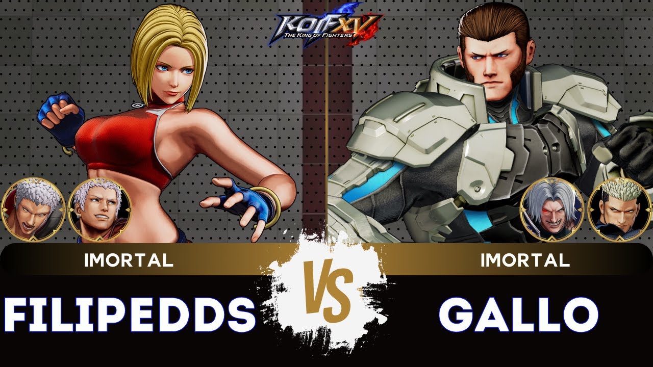 KOF XV▰ FILIPEDDS (Yashiro/Blue Mary/O.Yashiro) 🆚 GALLO (O.Rugal/Maxima/Goenitz)🎞️Replay Match -1/26