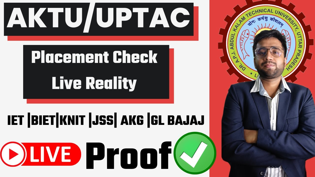 AKTU/UPTAC Colleges Placement check Reality of colleges !!इस वीडियो के बाद करना चॉइस फिलिंग