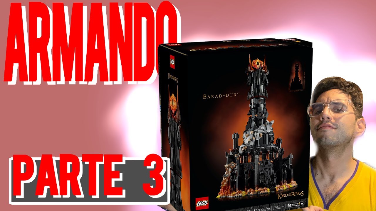 ARMANDO BARAD-DUR del SEÑOR DE LOS ANILLOS! - parte 3 - FT MS BRICKSIDE - Your Daily Brick
