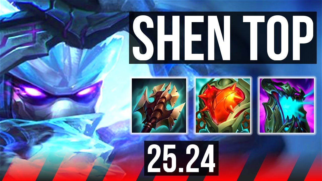 SHEN vs AMBESSA (TOP) | Perfect KDA: 5/0/19 | KR Master | 25.24
