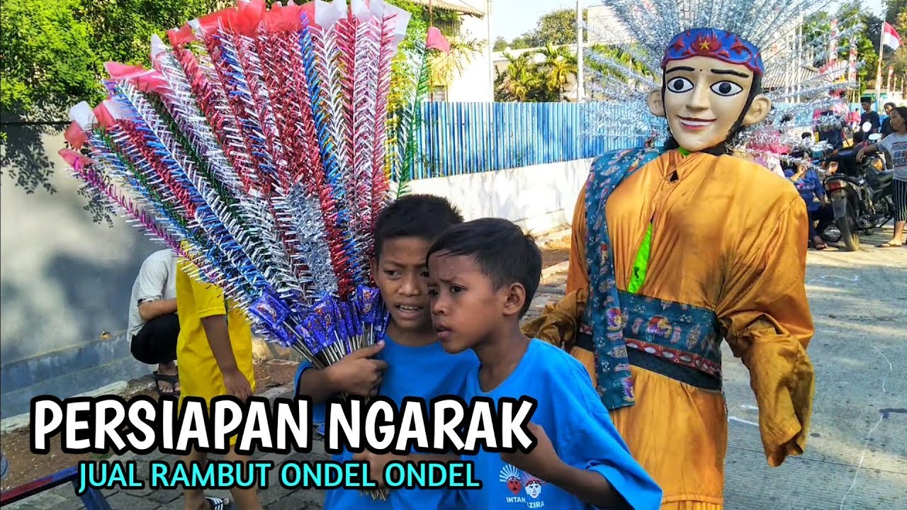 ONDEL ONDEL BETAWI ~ Persipan Ngarak dan Jual Rambut Ondel Ondel