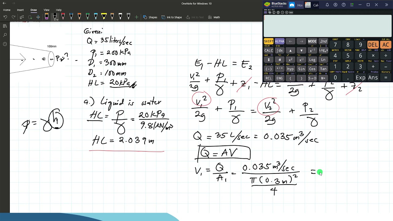 Fundamentals of Fluid Flow : Sample problems Part 3