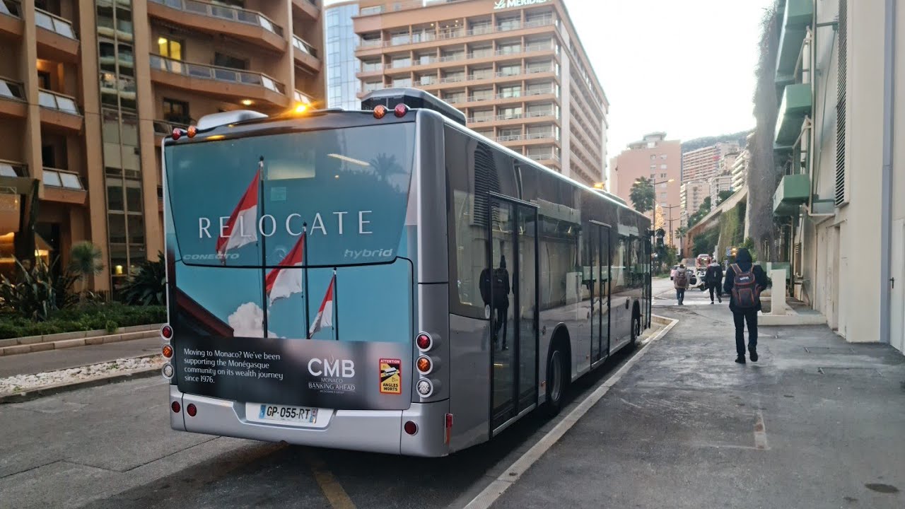 Mercedes Conecto Hybrid ● Petite promenade à Monaco