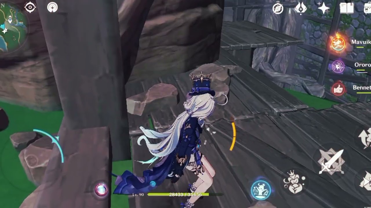 Find the electroculus in konda village • genshin impact