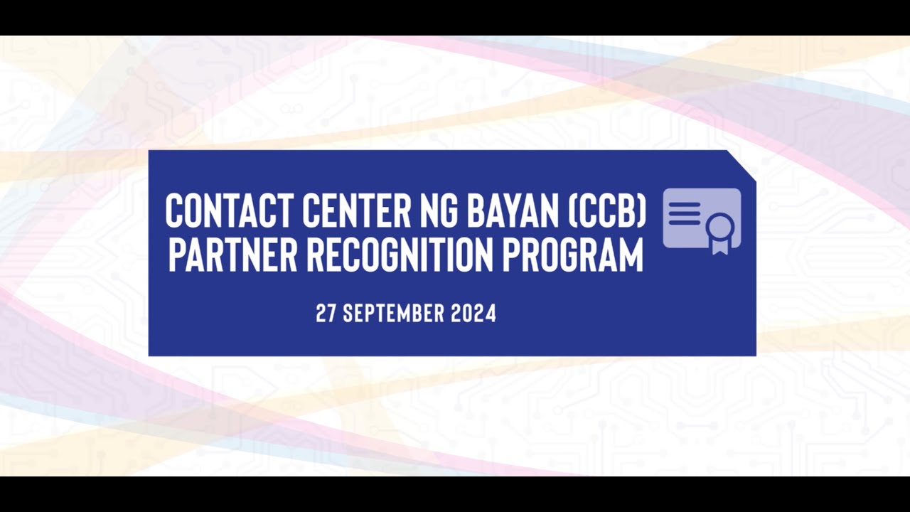 𝟭𝟮𝟰𝘁𝗵 𝗣𝗖𝗦𝗔 𝗛𝗶𝗴𝗵𝗹𝗶𝗴𝗵𝘁𝘀 | Contact Center ng Bayan Partner Recognition Program (CCB PRP)