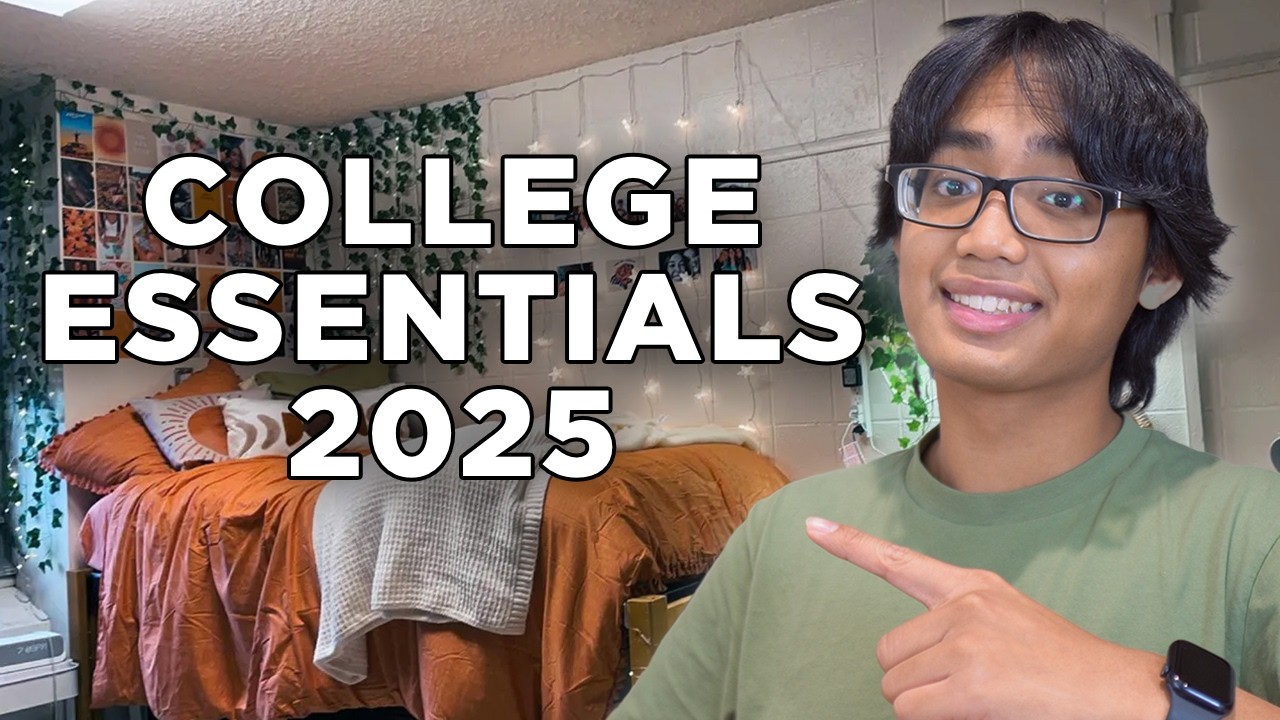College and Dorm Essentials 2025