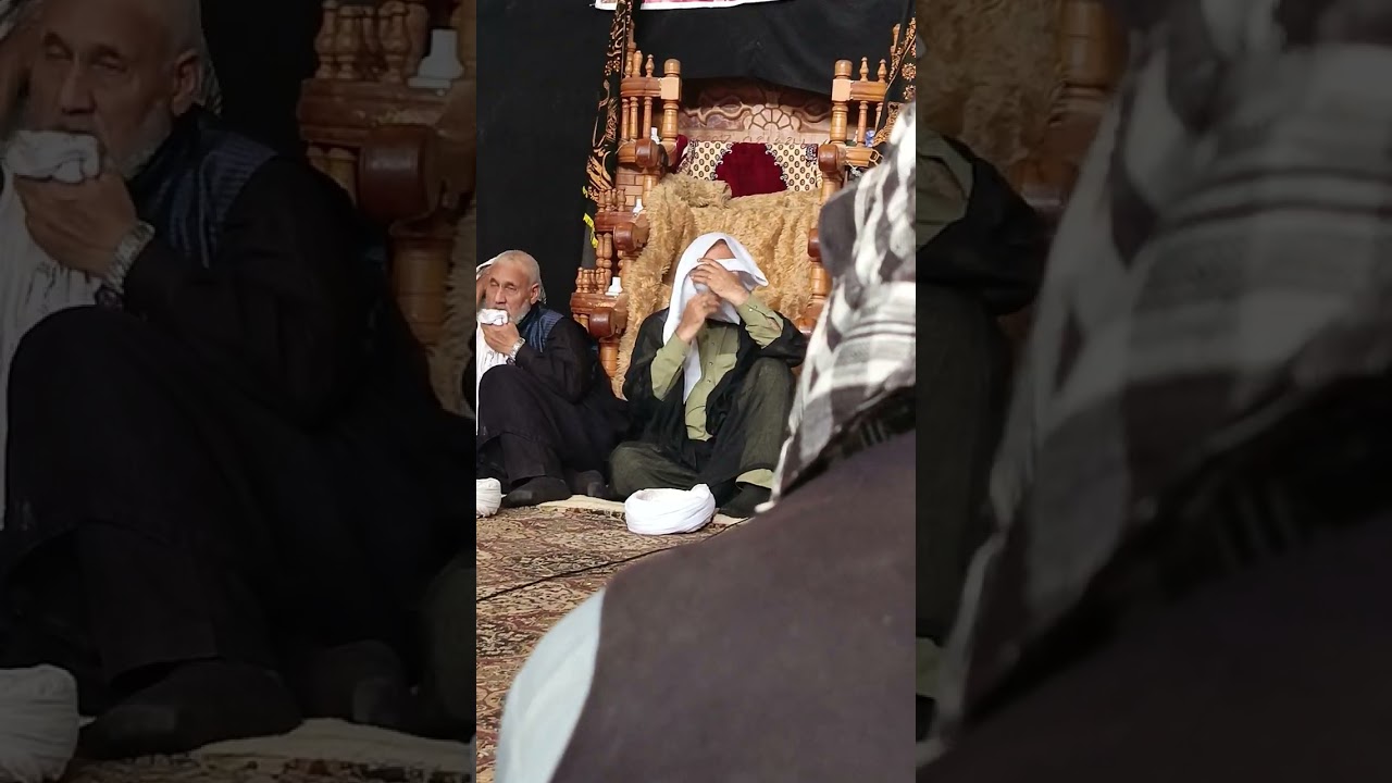اخوں فرمان ڈار 9 محرم الحرام شہادت حضرت عباس ع کے موقع پر مرثیہ خوانی کر رہے ہے