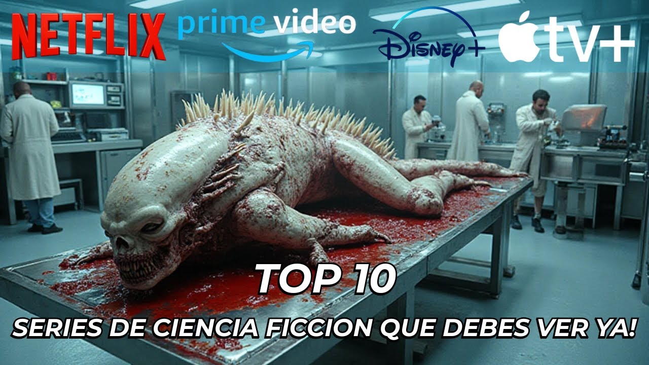 &iexcl;Top 10 Series de Ciencia Ficci&oacute;n que DEBES Ver Ya! (Netflix, Prime, Disney)