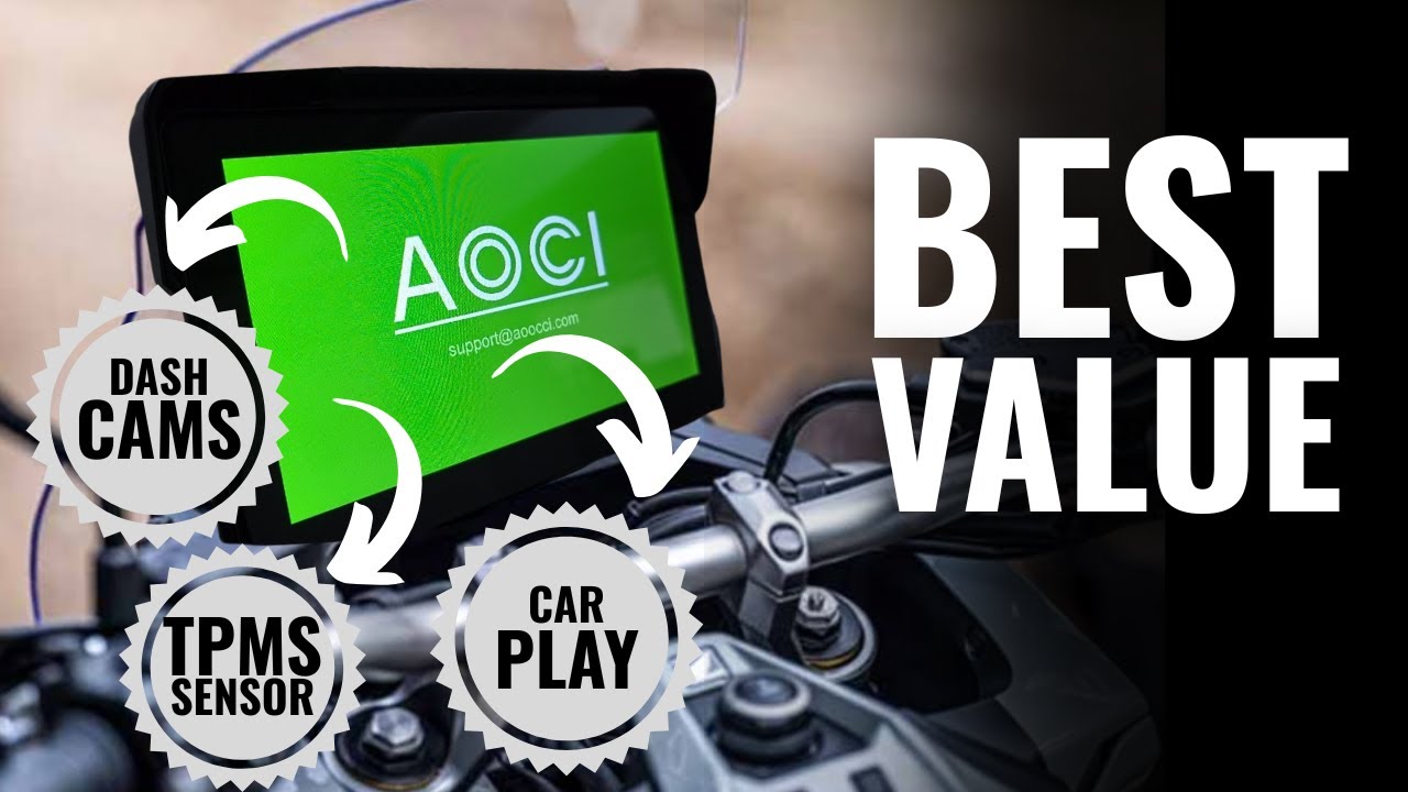 Get A LOT for A LITTLE with THIS MOTORCYCLE NAVIGATION SYSTEM (AOOCCI U7 REVIEW)