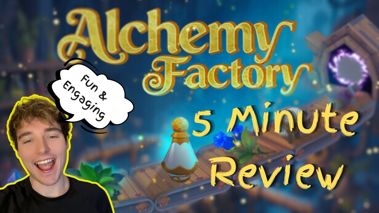 If You Love Automation Games This One is For You (Alchemy Factory 5 Minute Review)