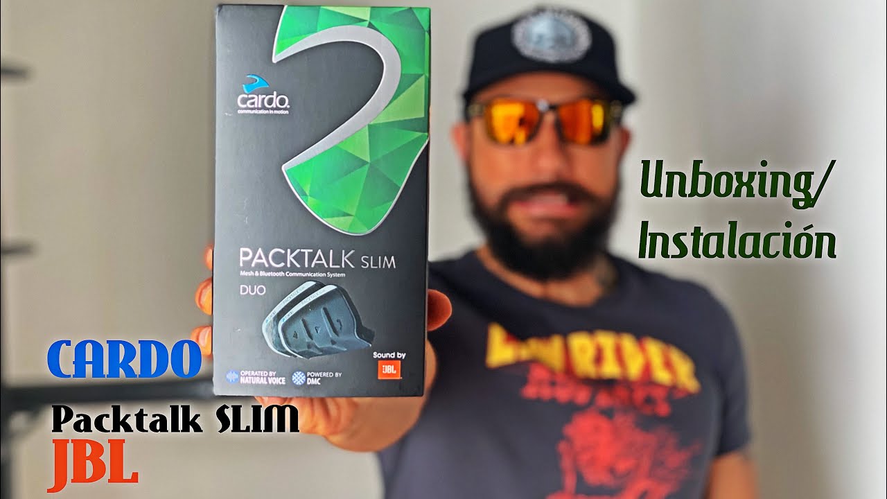 CARDO Packtalk Slim DUO JBL - Unboxing e instalación en BELL Bullitt