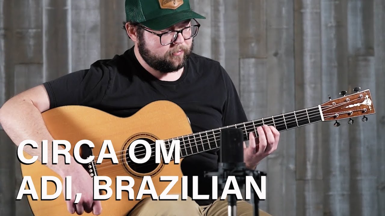 Acoustic Music Works - Circa by John Slobad OM, Adirondack Spruce, Brazilian