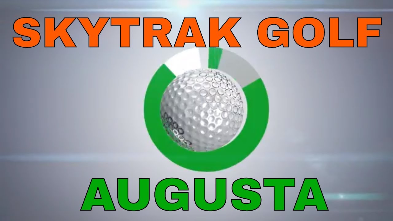Augusta & The Masters Fever 2018  - Playing the course on SkyTrak Golf Simulator