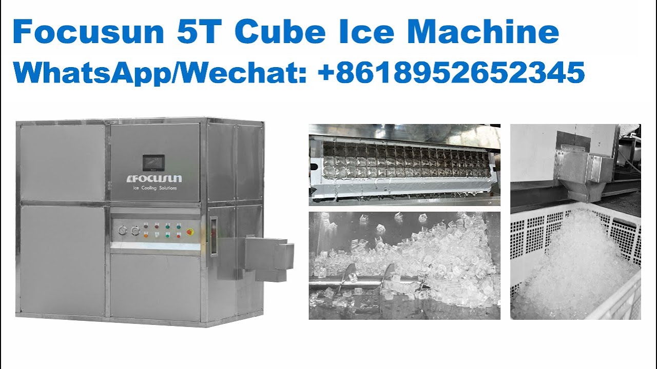 How to create cube ice plant？