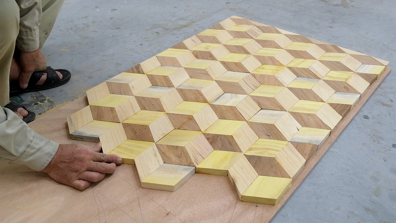 Extremely Ingenious Craft Woodworking Plan That You Should Not Miss // make a unique 3D table