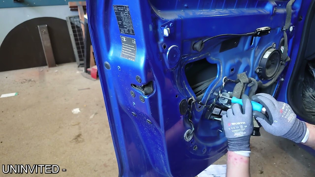 RENAULT MEGANE III WINDOW MECHANISM REPLACEMENT