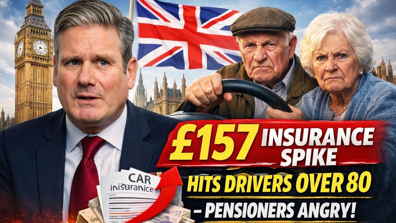 &pound;157 Insurance Spike Hits Drivers Over 80 &ndash; Pensioners Angry