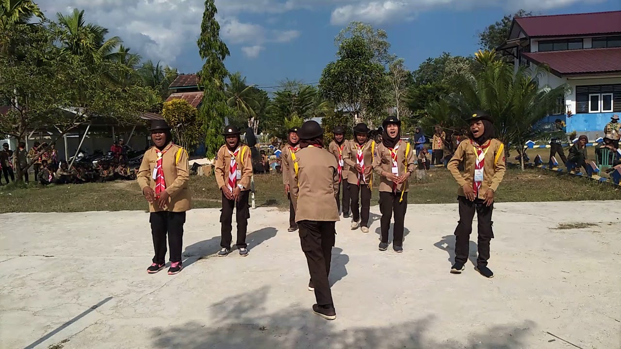 Yel-Yel Penegak Putri SMAN 2 Parigi Sulawesi Tenggara