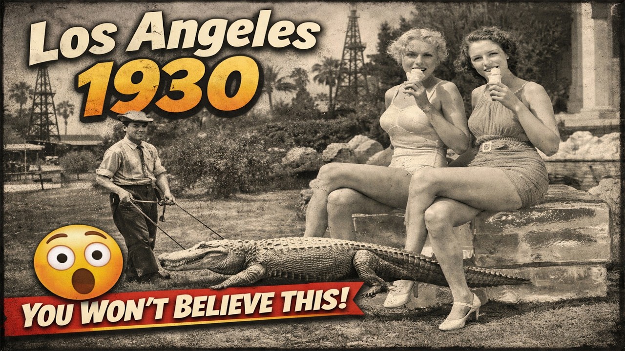 Los Angeles in 1930 Was NOTHING Like You Imagine…