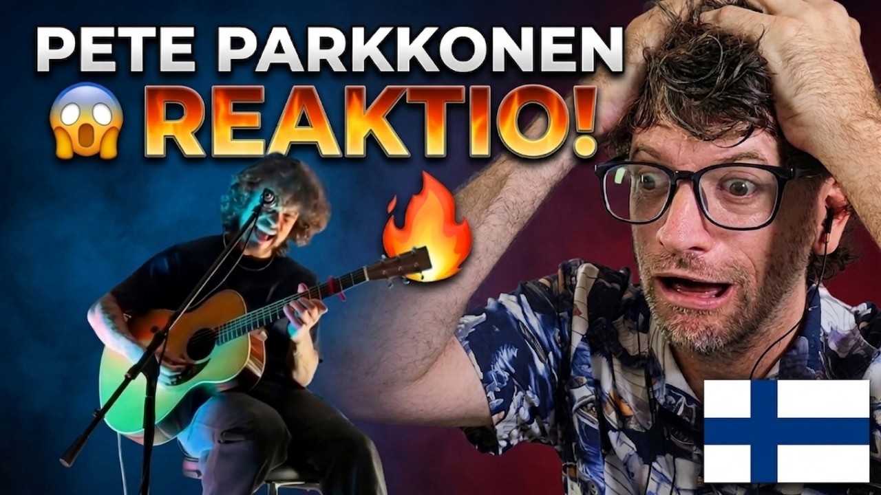 My Reaction to Pete Parkkonen &ndash; Liekinheitin - Acoustic Version Live Performance