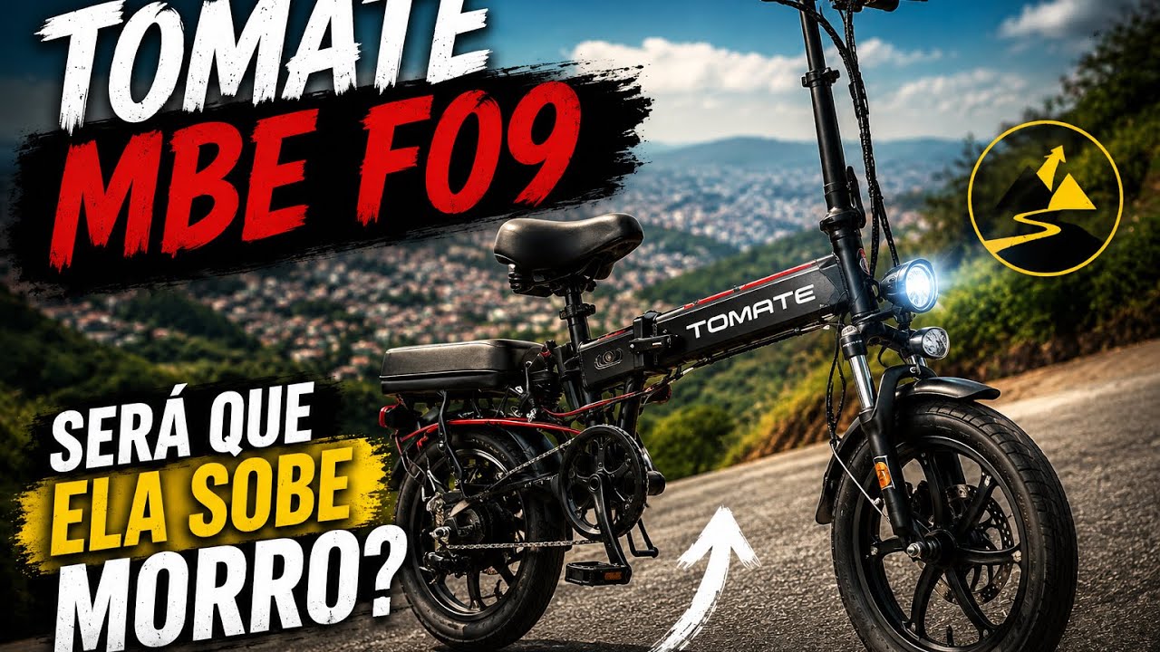 Bicicleta elétrica até 5 mil Reais MBE-f09