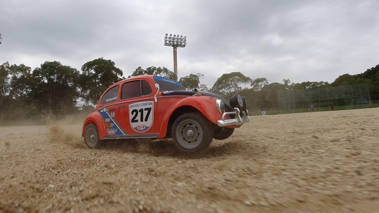 【LOVE RC】TAMIYA1/10 SCALE R/C 4WD  OFF ROAD CAR VOLKSWAGEN BEETLE RALLY MF-01X 　タミヤビートルラリー　#1