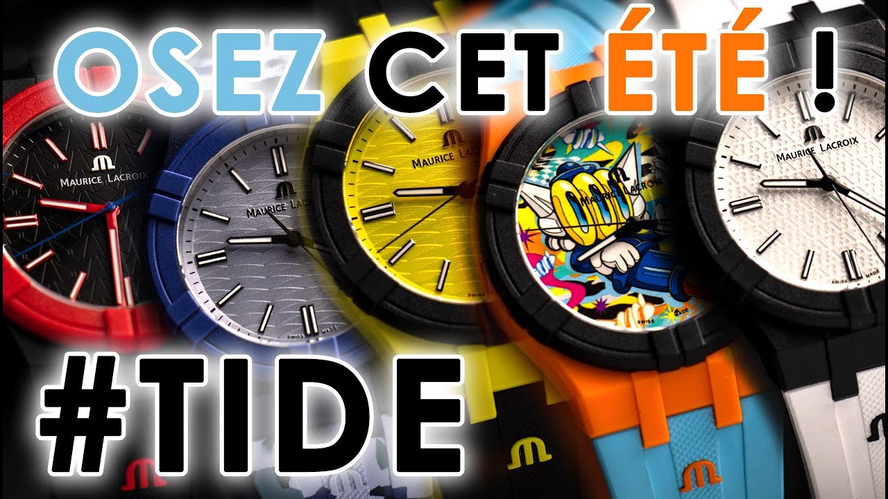 SÉLECTION de 5 Maurice Lacroix AIKON #tide pour les beaux jours