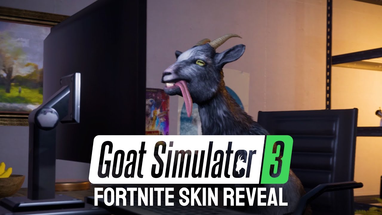 Goat Simulator 3 &ndash;&nbsp;Fortnite Skin Reveal