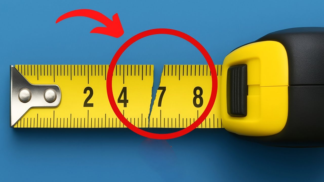 Don't throw away your broken measuring tape! Repair it easily.
