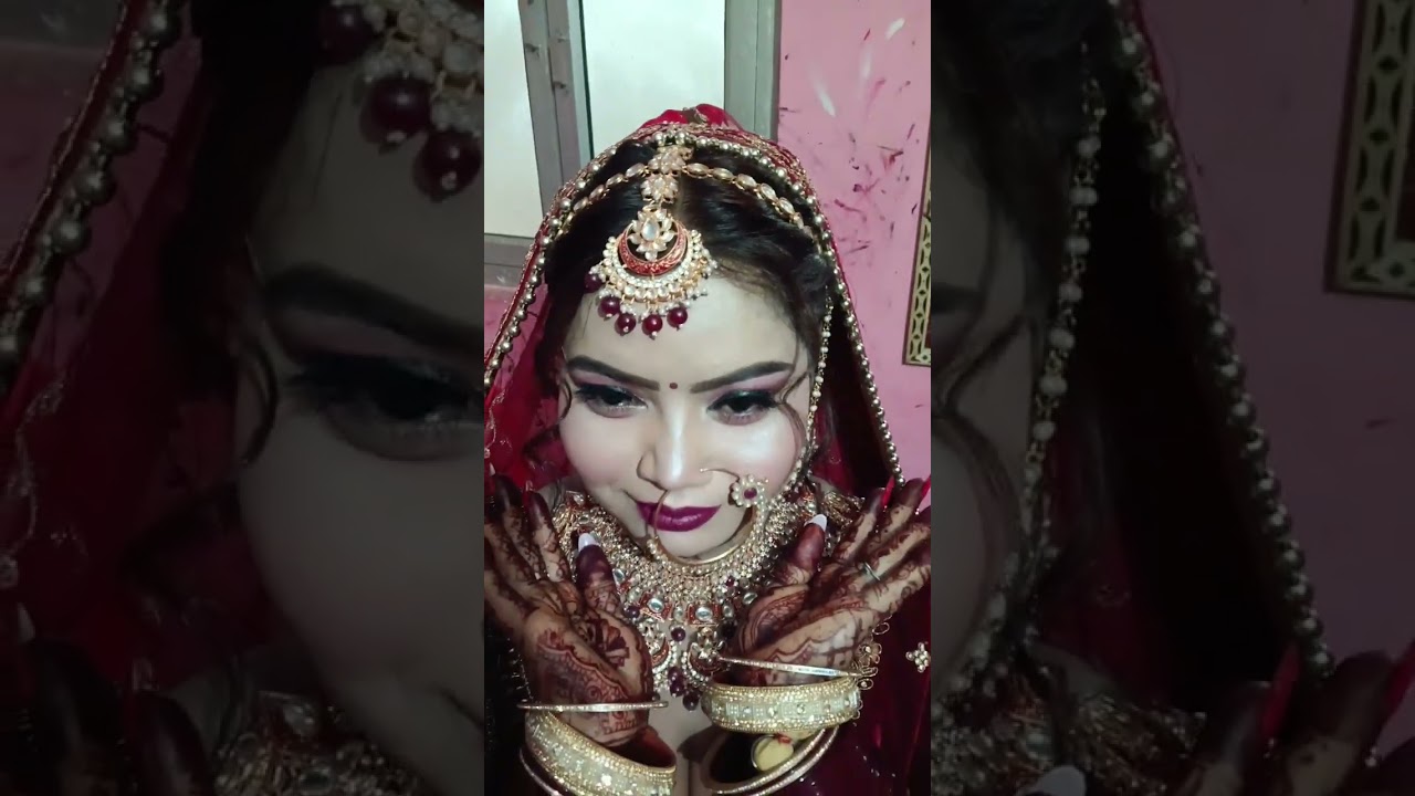 Bridal makeup ###by aradhya makeup studio #❤️❤️❤️🌹