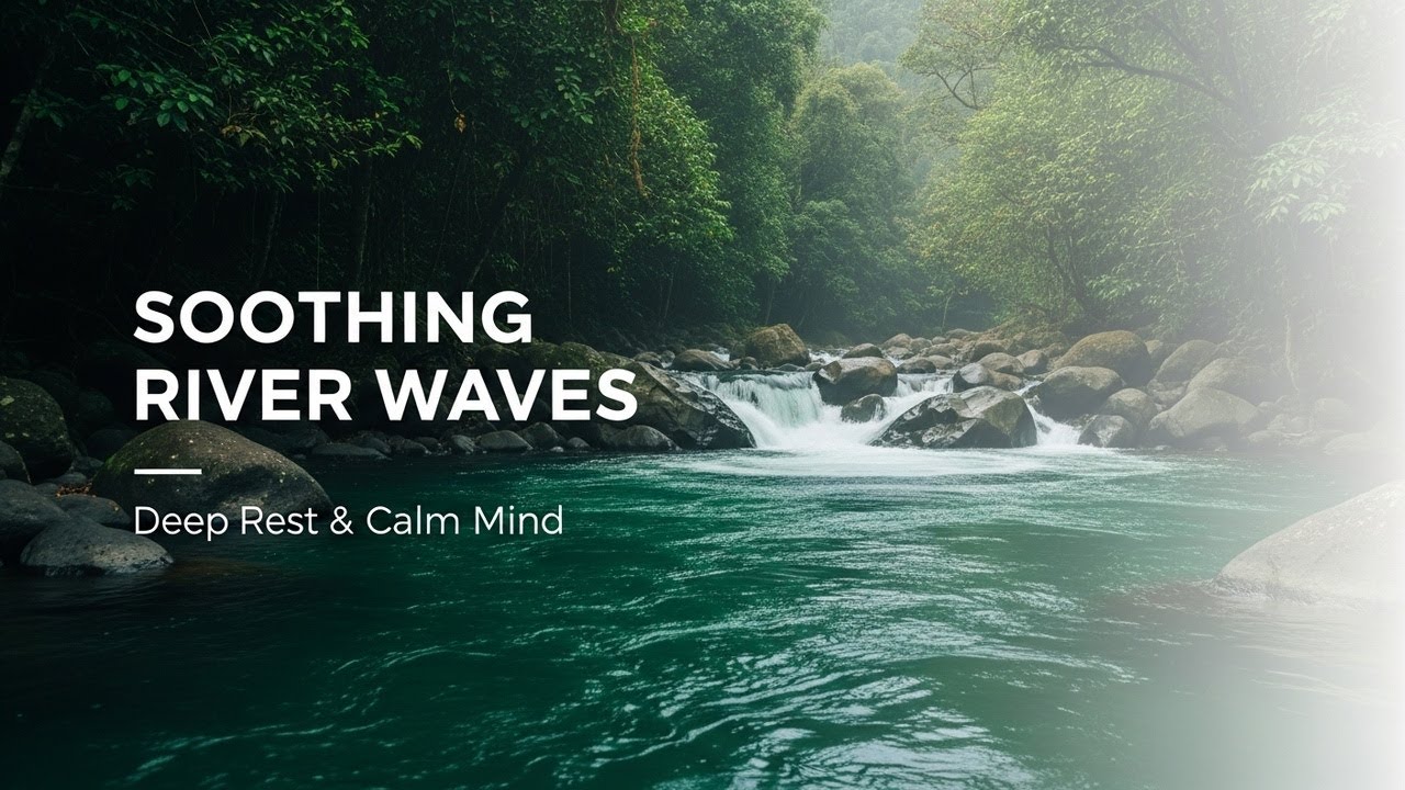 Calming Forest Ambience with Peaceful Stream Sounds for Sleep Study Meditation and Inner Peace