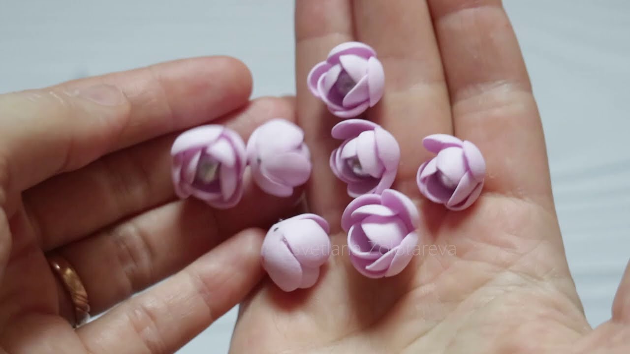 Посмотрите какие Милые Цветы из Фоамирана 😍 Клумба 😍 своими руками