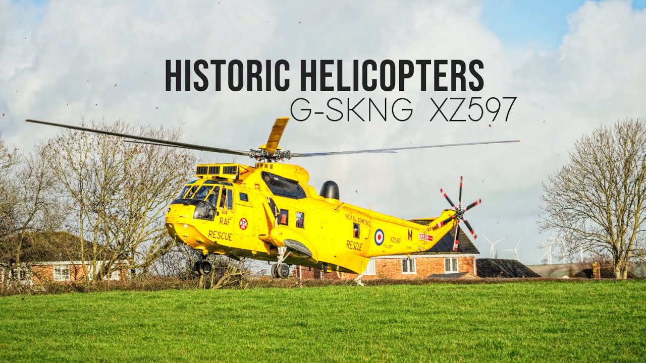 Santa Sea King Historic Helicopters G-SKNG XZ597 #seaking