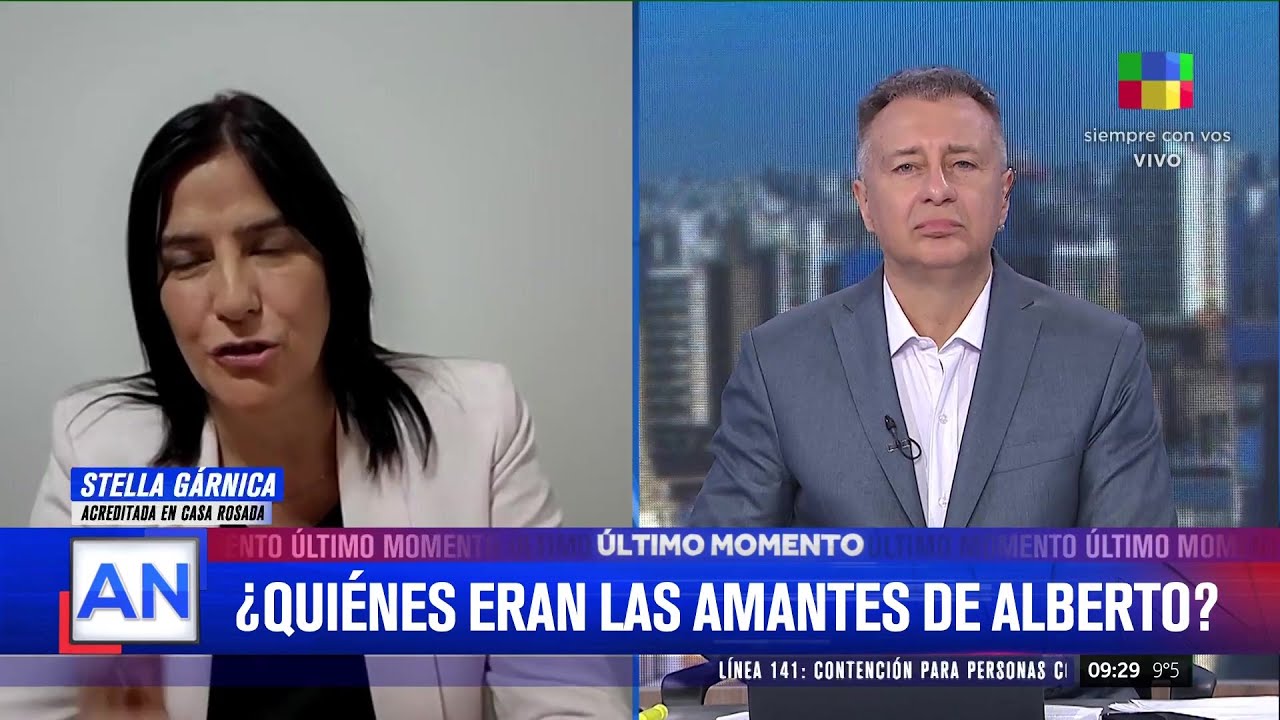 🔴 Las AMANTES de ALBERTO FERNÁNDEZ en la CASA ROSADA