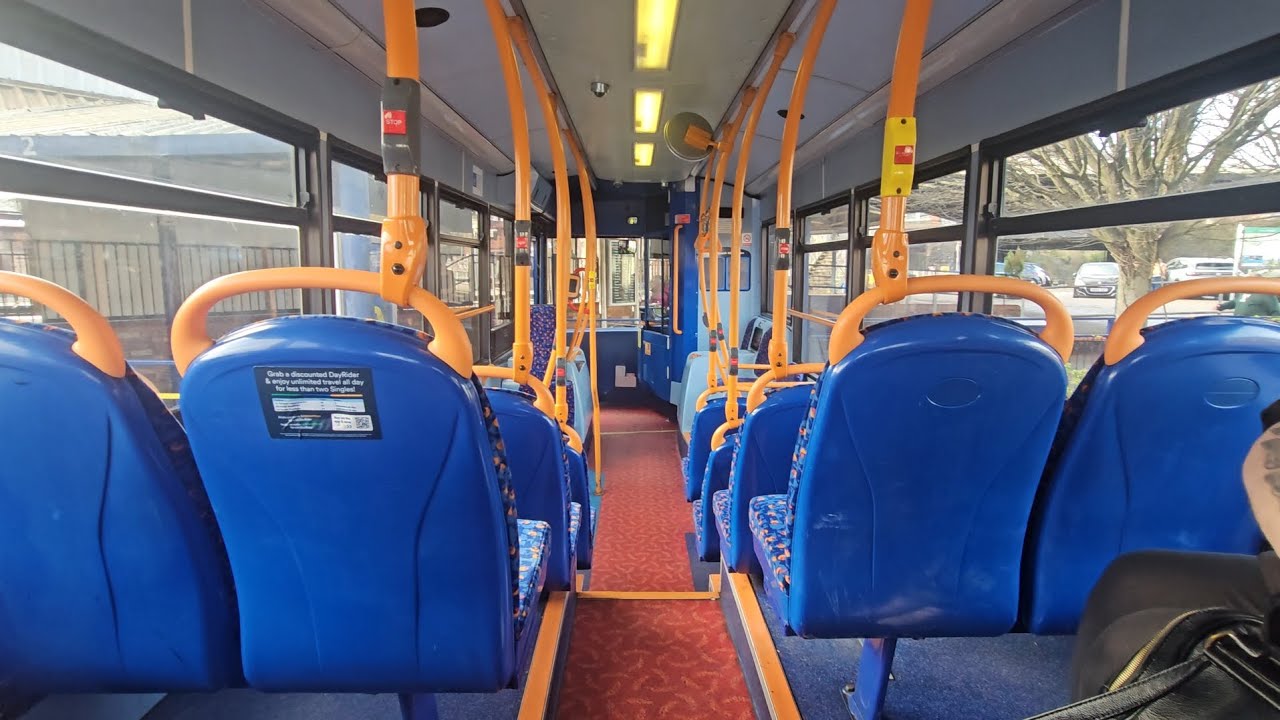 A Ride on Stagecoach South Wales 2007 ADL Enviro200 Dart (LX56 EAA / 36306) on 17th January 2025