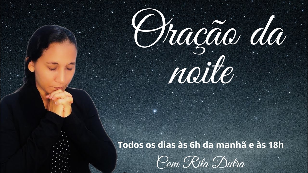 Rita Dutra Oração e Ministração  está ao vivo!