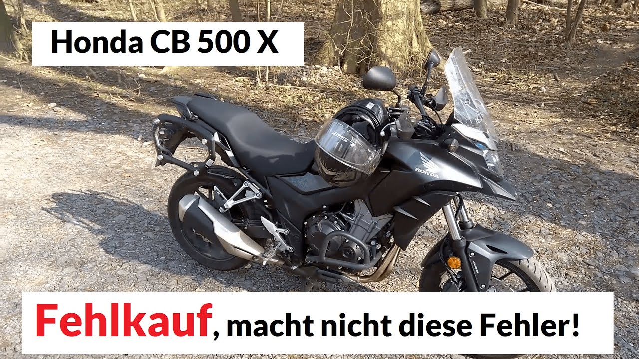 Honda CB 500 X Motorrad finanzieller Fehlkauf.