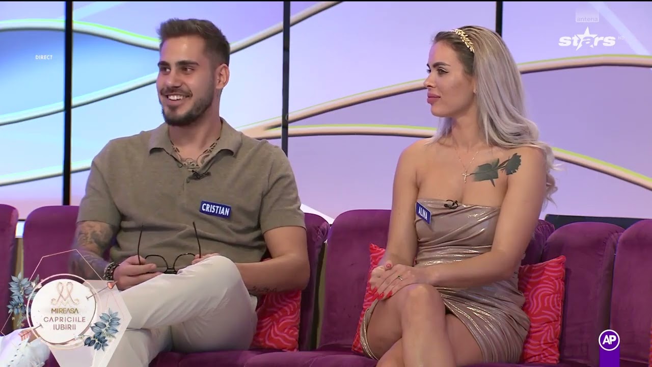 Alina și Cristian, din ce în ce mai apropiați!