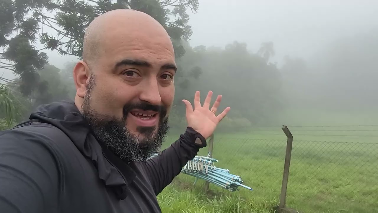 Diário -  Uma manhã achando canos na roça