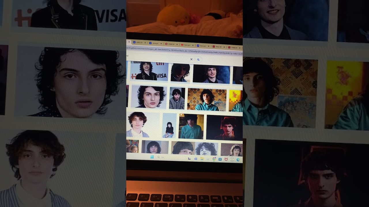 I’m too obsessed but MIKE WOLFHARD??? I think it ment mike wheeler-