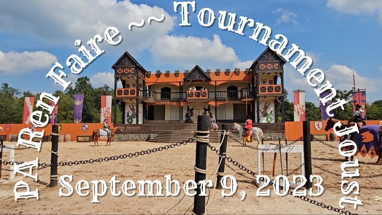 Pennsylvania Renaissance Faire 2023--Tournament Joust