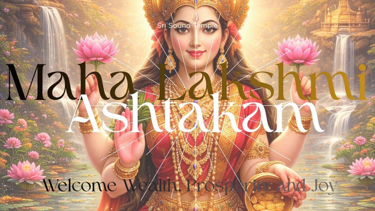 महालक्ष्मी अष्टकम्| Mahalakshmi Ashtakam | Powerful Lakshmi Stotram for Prosperity & Blessings