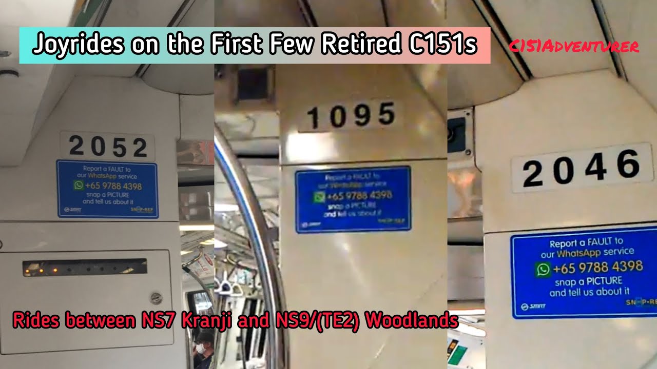 Joyride on the First Few Retired C151 Trains - C151s 045/046, 051/052 & 095/096