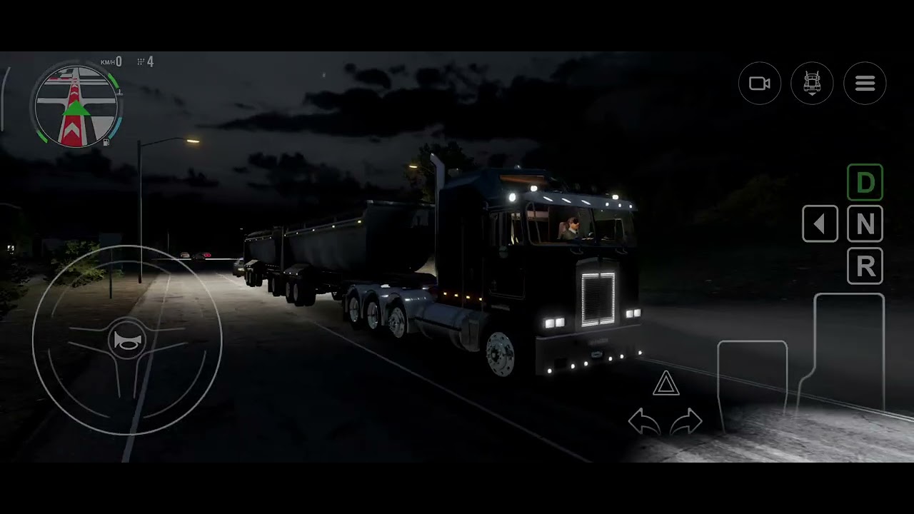 Truck Simulator Big Rigs , carga pesada,transporte de pedra de construção 👌 