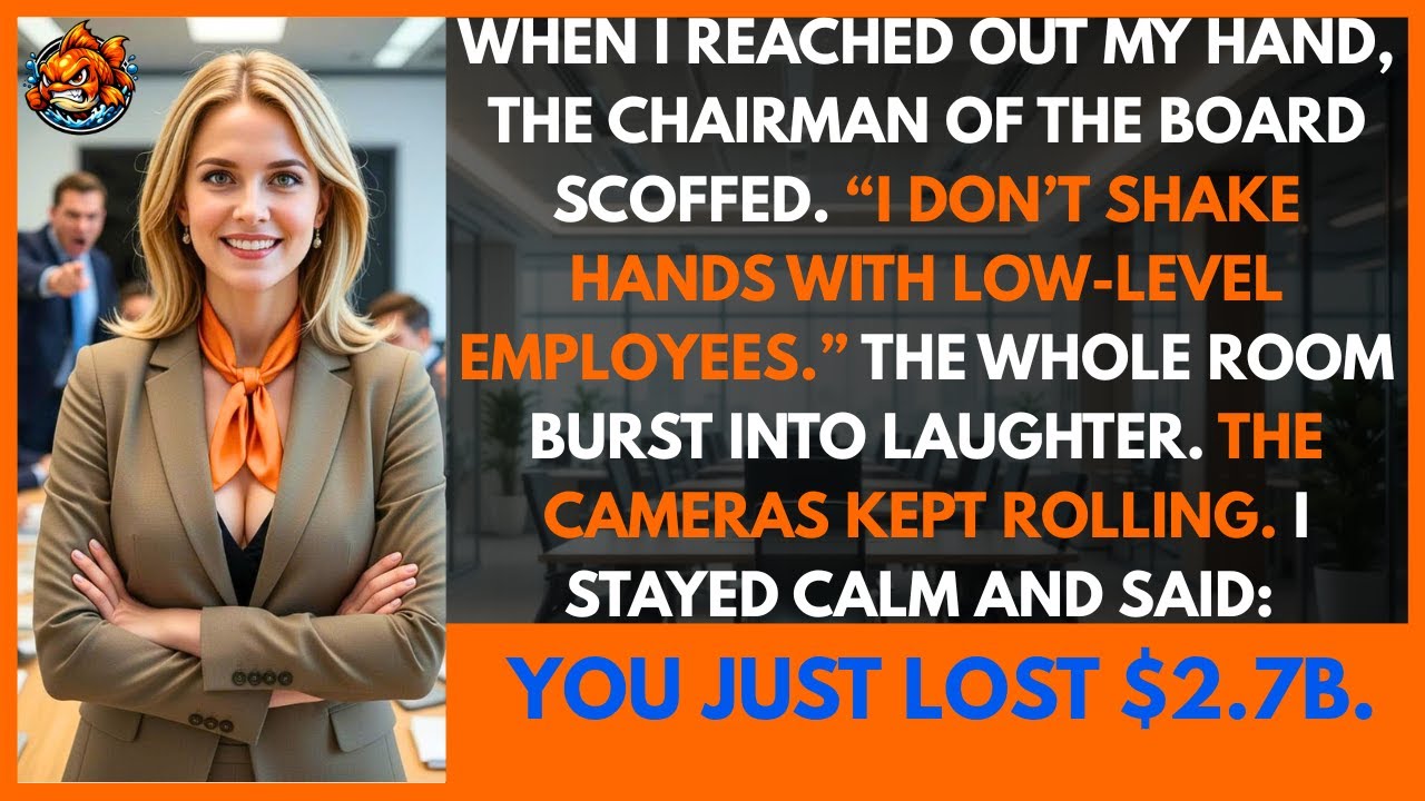 “I Don’t Shake Hands With Low-Level Employees,” My Boss Said. I Laughed, Then Froze $2.7B