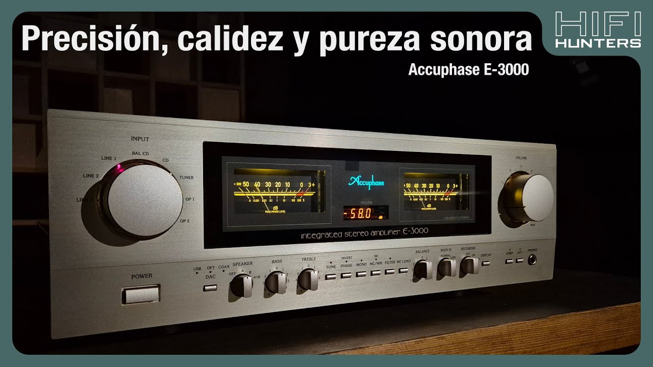 Review Accuphase E-3000: Precisión, calidez y pureza sonora.